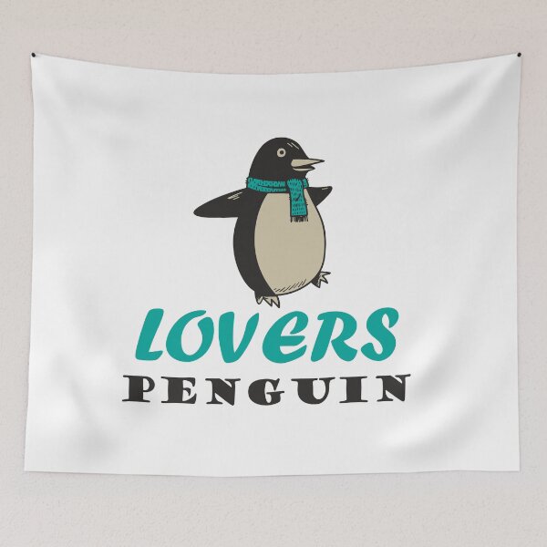 Item preview, Lovers penguin classic T-shirt designed and sold by STOREMUZAN.