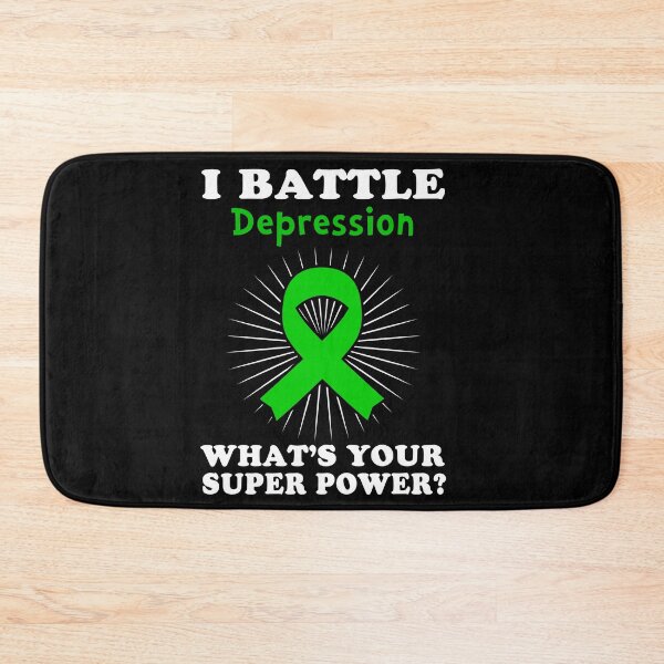 Item preview, I Battle Depression Funny Depression Warrior Gift designed and sold by rechardtee.