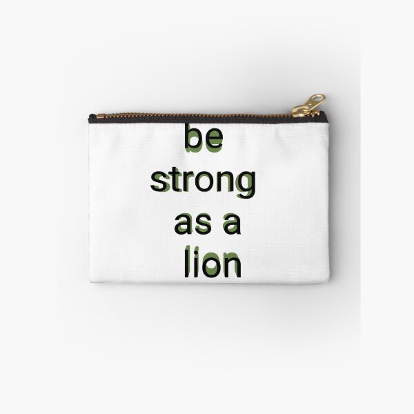 Item preview, Be strong as a lion designed and sold by earth wings.
