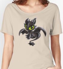 Baby Toothless Women's Relaxed Fit T-Shirt