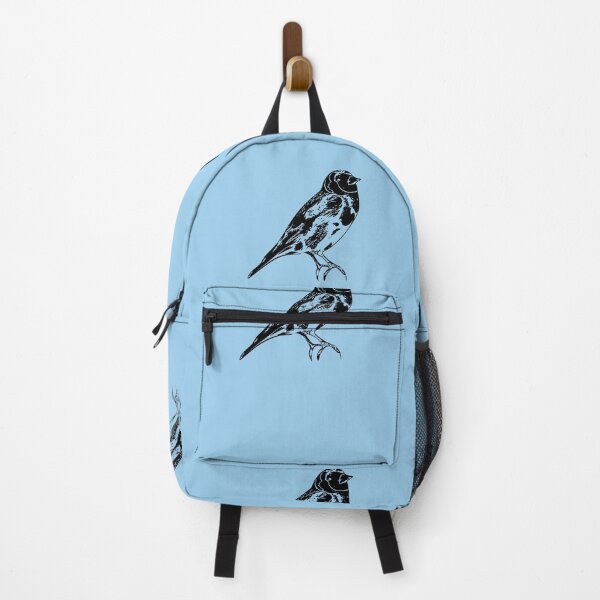 Item preview, A European Goldfinch Black Design Painting Print designed and sold by designsasstultd.