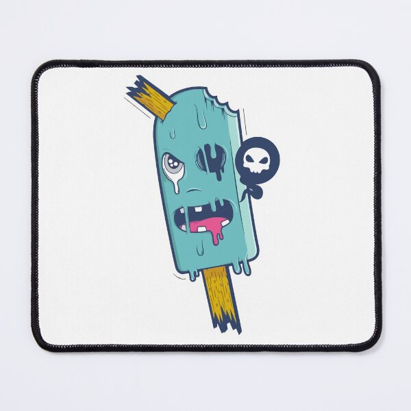 Artikelvorschau, Grafischer Zombie Scary Popsicle Nightmare Grunge Halloween entworfen und verkauft von aDevlop25.