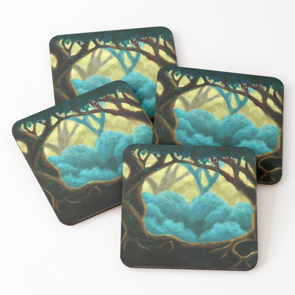 Item preview, Colorful fantasy forest AI painting designed and sold by AiArtist01.