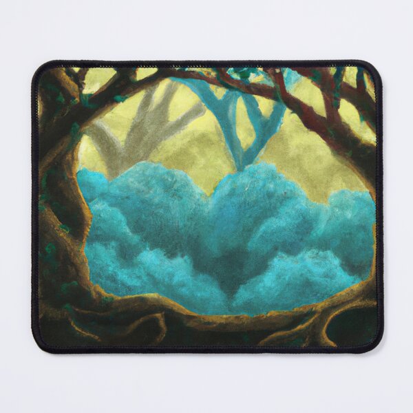 Item preview, Colorful fantasy forest AI painting designed and sold by AiArtist01.
