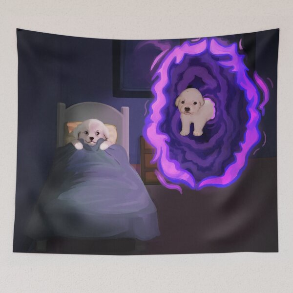Item preview, sleep paralysis designed and sold by raposilda.