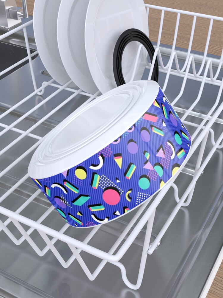 Alternate view of Bold Memphis Blender Medium Pet Bowl