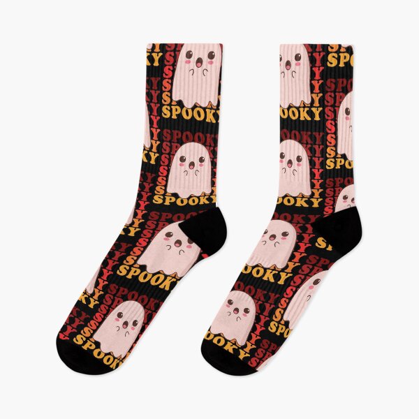 Item preview, Cute Spooky Ghost Halloween Retro Gradient designed and sold by narekmug.