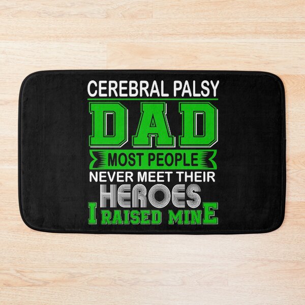 Item preview, Proud Cerebral Palsy Dad Most People Never Meet Their Heroes I Raise Mine designed and sold by frechettee.