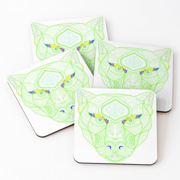 Item preview, Neon panther designed and sold by Puns-N-Such.