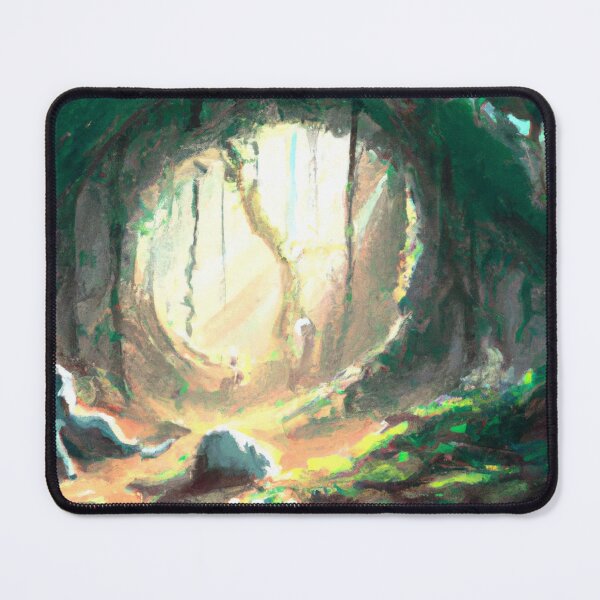 Item preview, Colorful fantasy forest AI painting designed and sold by AiArtist01.