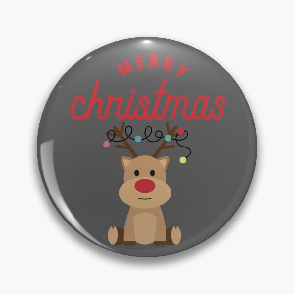 Item preview, Merry Christmas Reindeer - Merry Christmas Classic Rudolph designed and sold by antevasinart.