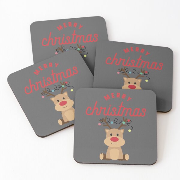Item preview, Merry Christmas Reindeer - Merry Christmas Classic Rudolph designed and sold by antevasinart.