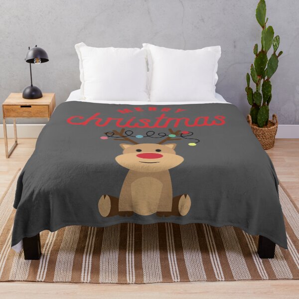 Item preview, Merry Christmas Reindeer - Merry Christmas Classic Rudolph designed and sold by antevasinart.
