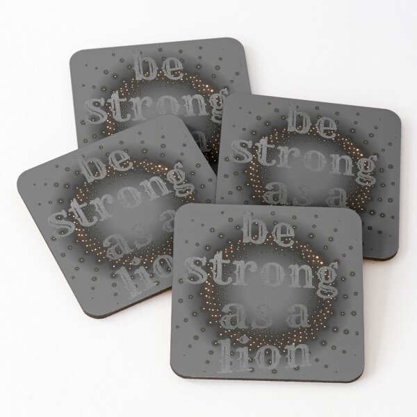 Item preview, Be strong as a lion designed and sold by earth wings.