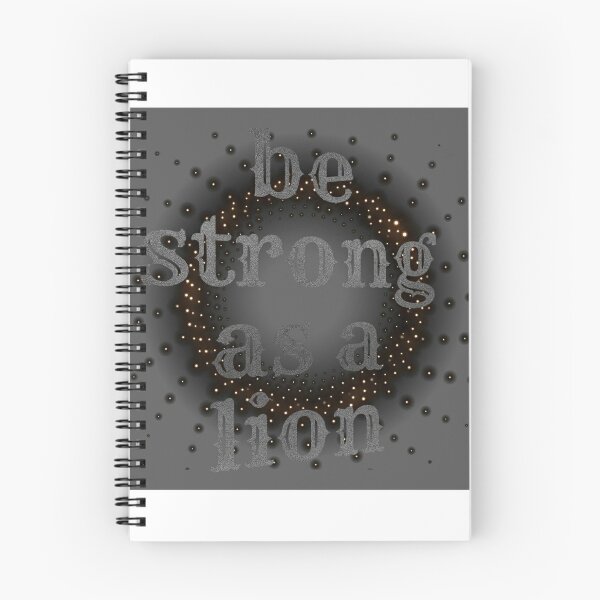 Item preview, Be strong as a lion designed and sold by earth wings.