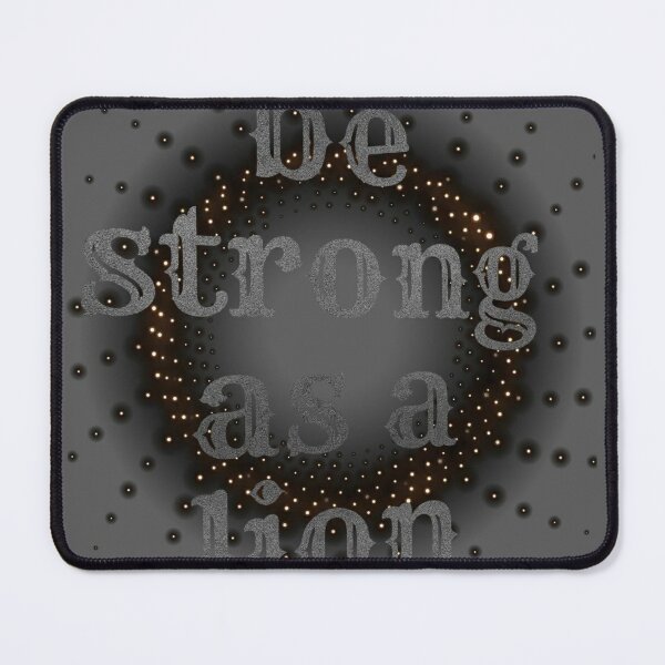 Item preview, Be strong as a lion designed and sold by earth wings.
