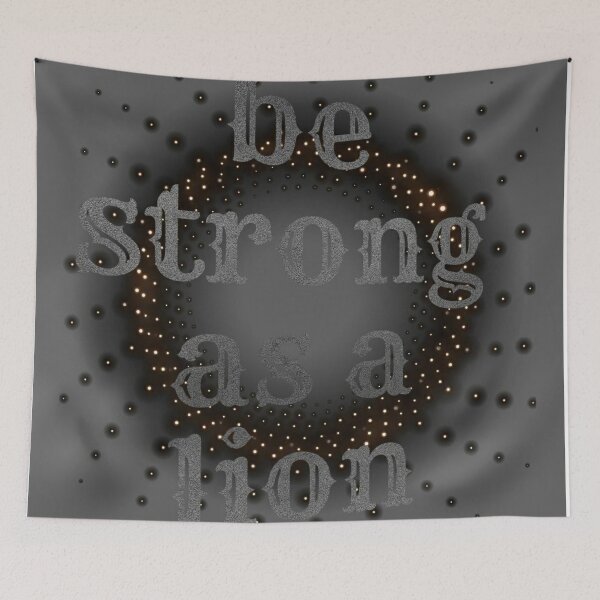 Item preview, Be strong as a lion designed and sold by earth wings.