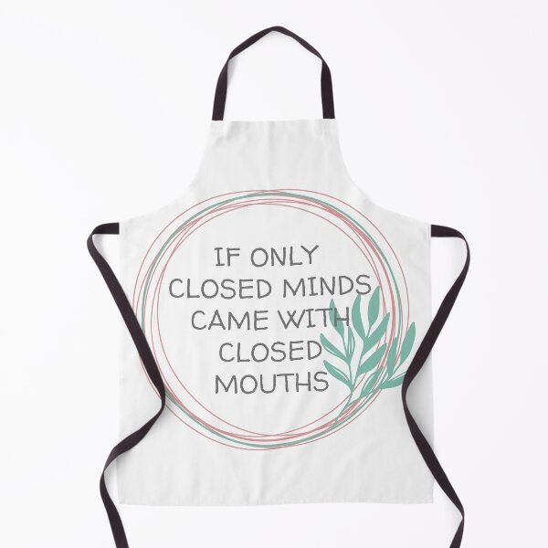 Item preview, CLOSED MINDS CLOSED MOUTHS, LEAF CIRCLE designed and sold by dogwoodandthyme.