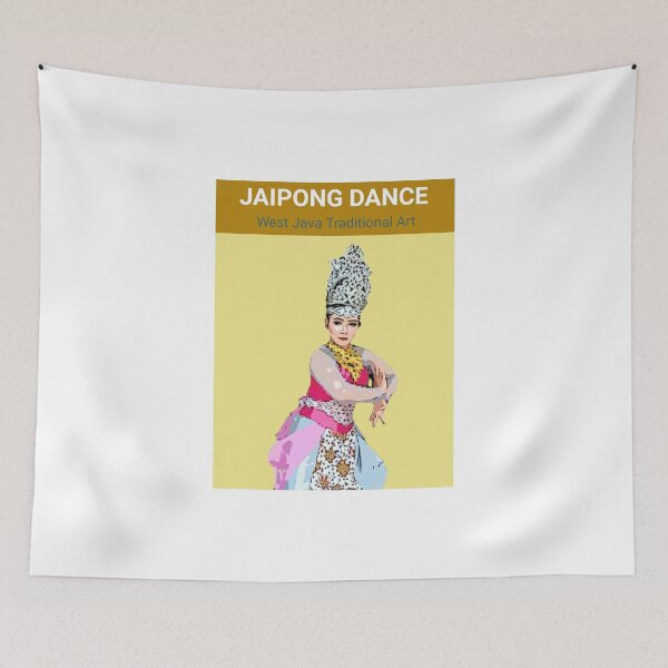 Aperçu de l'œuvre Peinture de danse Jaipong créée et vendue par Benix.