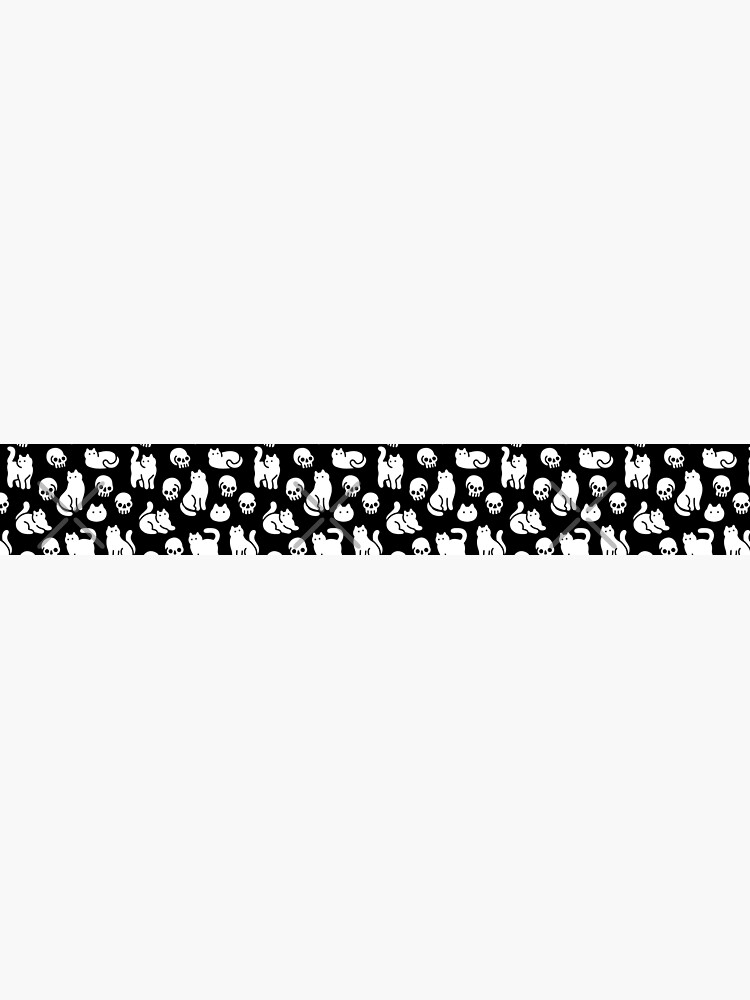 Cats and Skulls Pattern by obinsun