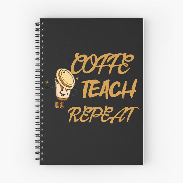 Item preview, Back To School Coffee Teach Repeat Teacher Life Motivational T-Shirt designed and sold by best-tshirtss.
