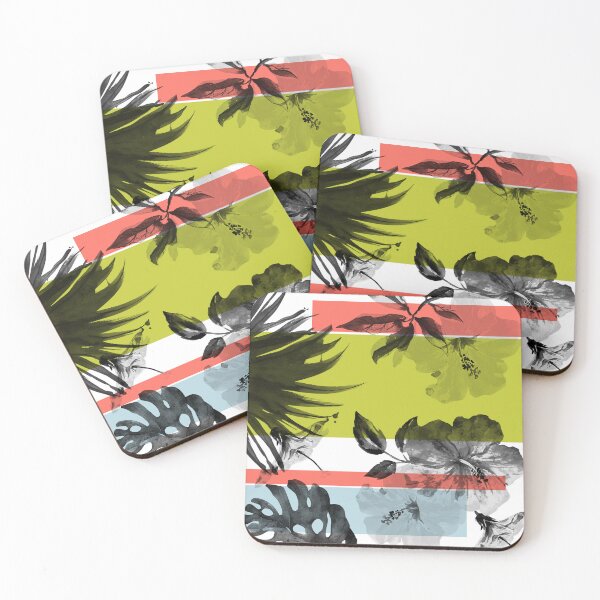 Item preview, Floral Color Block 1 designed and sold by Irena Orlov.