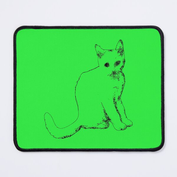 Item preview, The Lime Green Cat designed and sold by IrisAndSeb.