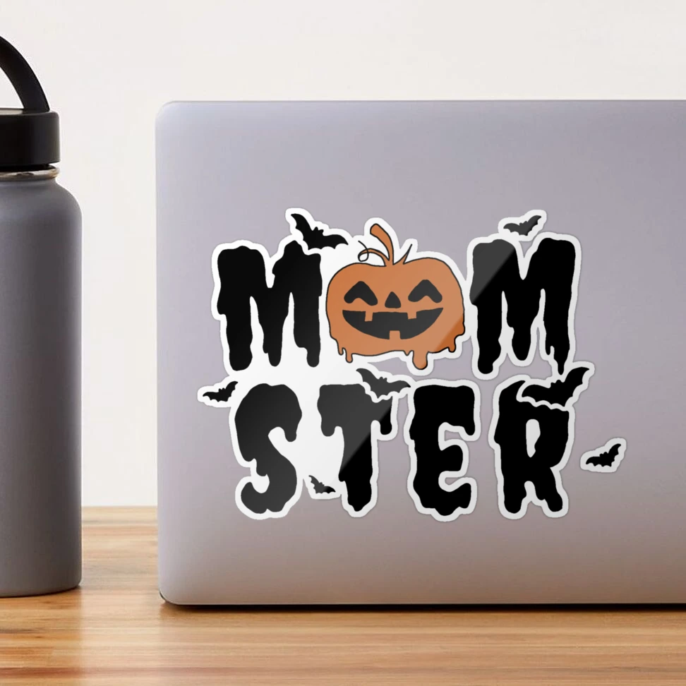 This Is My Scary Teacher Mom Costume Halloween Great Gift Idea Decal  Sticker 2 Pack 5 Inch Stickers S11745 