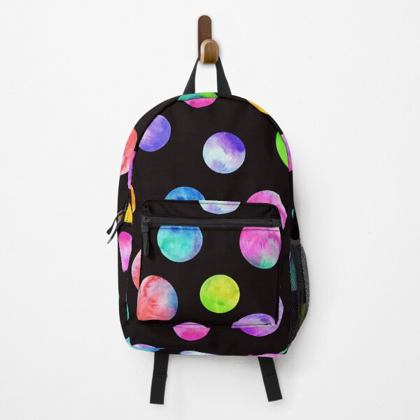 Item preview, polka dots watercolor multicolor trendy pattern designed and sold by cutecrazytshirt.