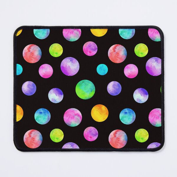 Item preview, polka dots watercolor multicolor trendy pattern designed and sold by cutecrazytshirt.