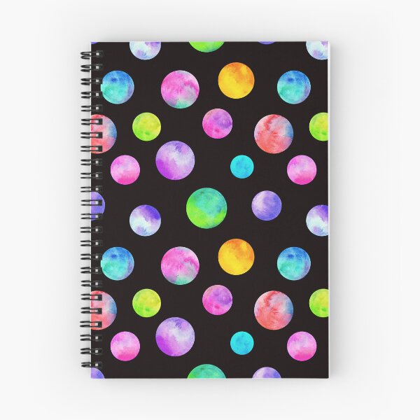 Item preview, polka dots watercolor multicolor trendy pattern designed and sold by cutecrazytshirt.
