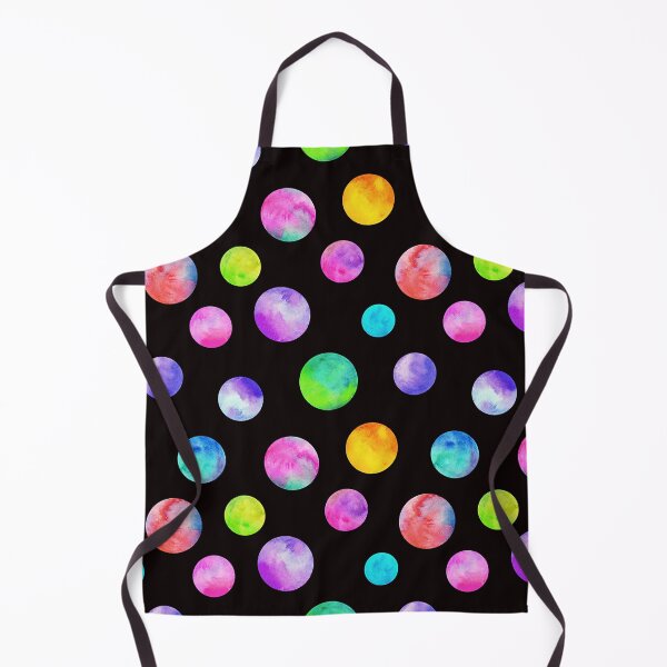 Item preview, polka dots watercolor multicolor trendy pattern designed and sold by cutecrazytshirt.