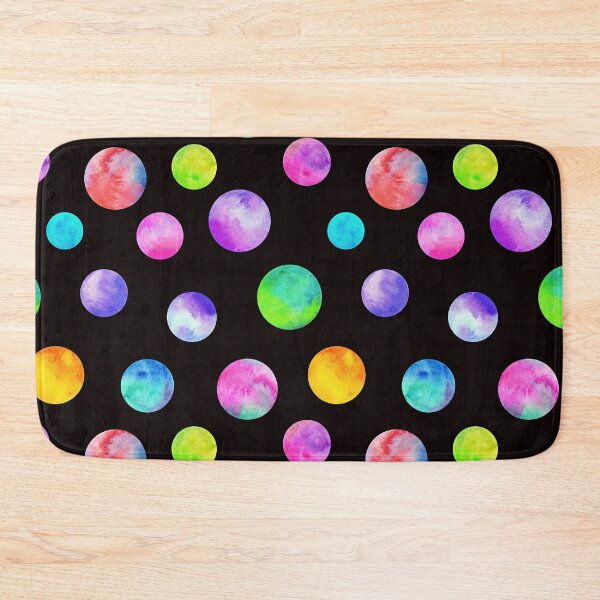 Item preview, polka dots watercolor multicolor trendy pattern designed and sold by cutecrazytshirt.