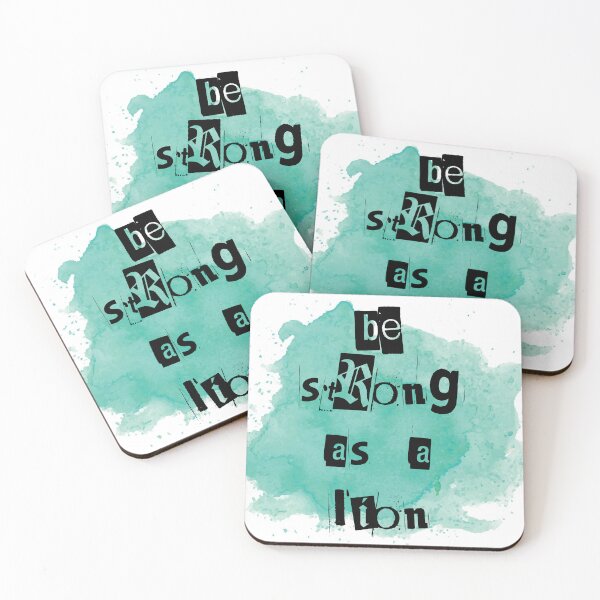 Item preview, Be strong as a lion designed and sold by earth wings.