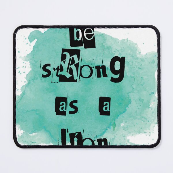 Item preview, Be strong as a lion designed and sold by earth wings.