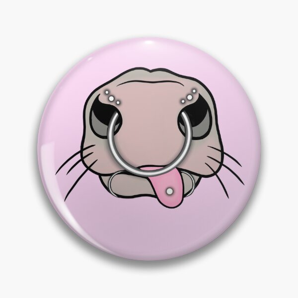 Item preview, cow nose pierced designed and sold by OpaliteDesigns.