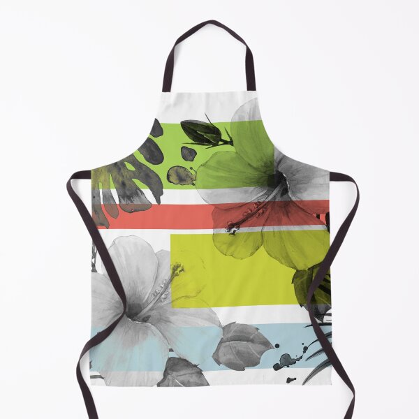 Artikelvorschau, Floraler Farbblock Dusty Blue Lime Coral 8 entworfen und verkauft von Irena Orlov.