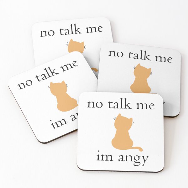 Item preview, No Talk Me Im Angy designed and sold by ZackaryWalter.