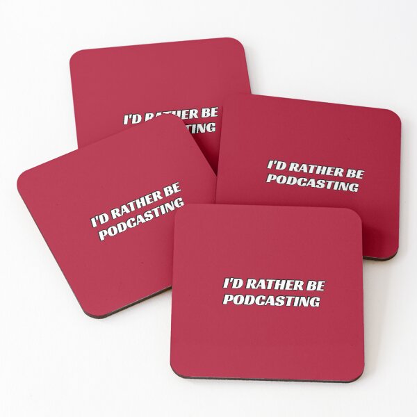 Item preview,  Funny podcaster meme - Id rather be podcasting designed and sold by Inspirationmotivation.