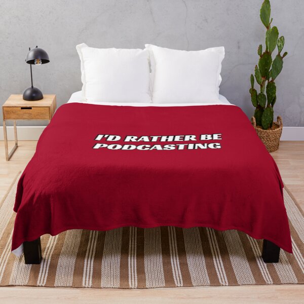 Item preview,  Funny podcaster meme - Id rather be podcasting designed and sold by Inspirationmotivation.