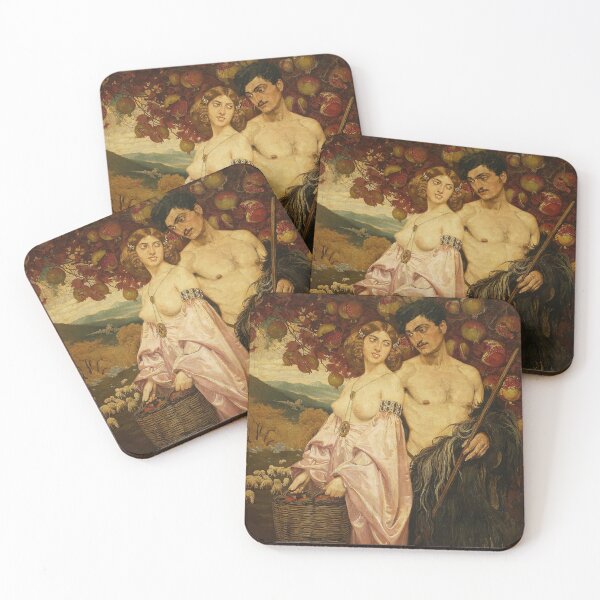 Item preview, Self-portrait with Sicilian, by Edward Okuń. designed and sold by Historical Paintings.