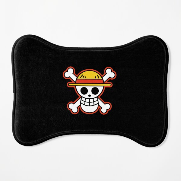 Straw Jolly Roger Dog Mat