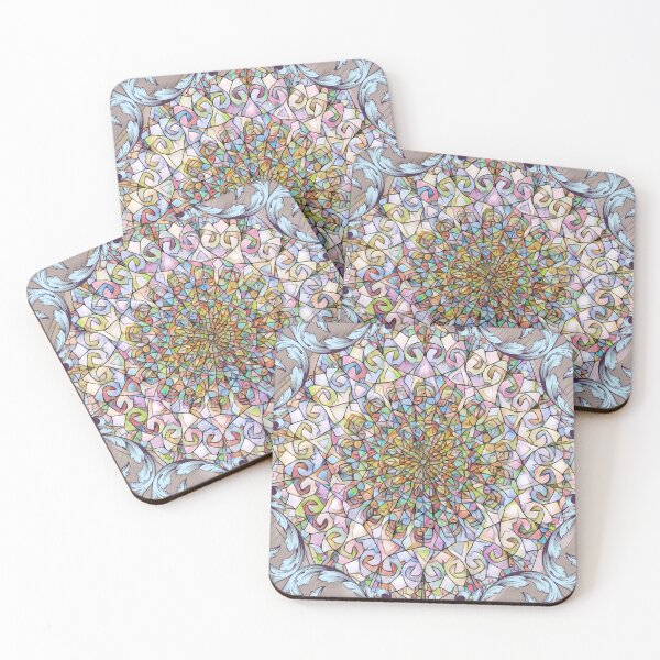 Item preview, Stained Glass in Pastels designed and sold by Vanessa Hogle.