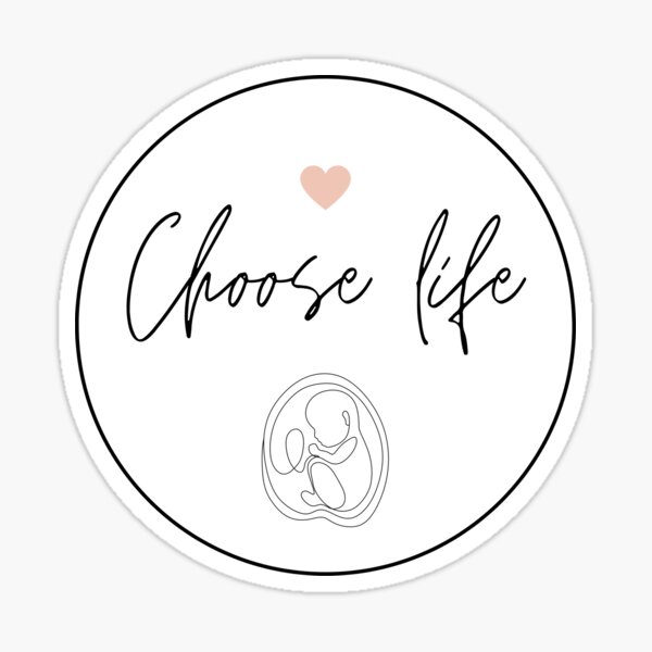 Aperçu de l'œuvre Choisir la vie créée et vendue par evablikescoffee.