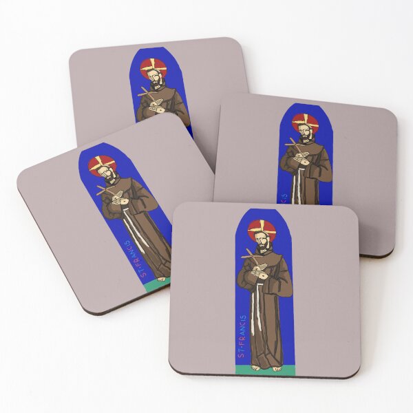 Item preview, Saint Francis of Assisi designed and sold by HappyRandomArt.
