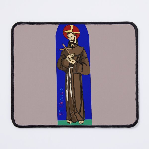 Item preview, Saint Francis of Assisi designed and sold by HappyRandomArt.