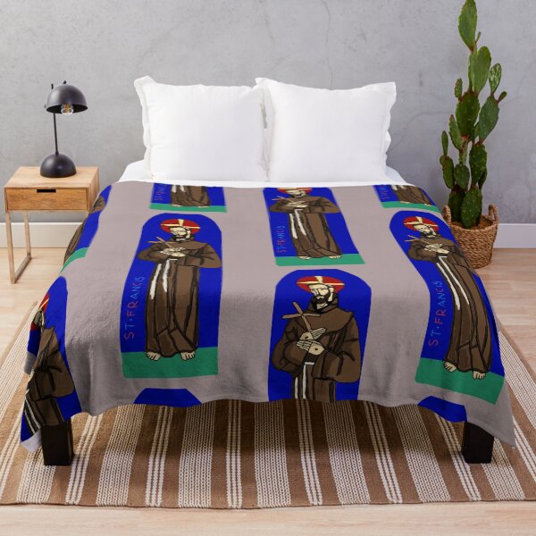 Item preview, Saint Francis of Assisi designed and sold by HappyRandomArt.
