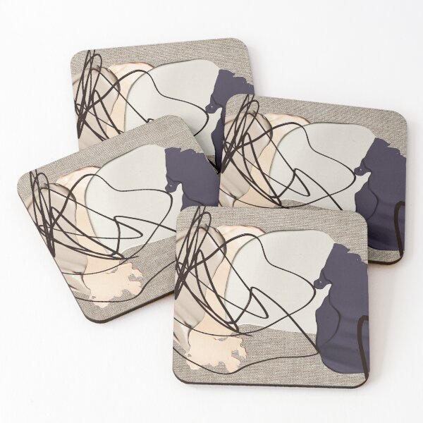 Item preview, Line Art Minimalist, Neutral Colors, Draw Line designed and sold by Irena Orlov.