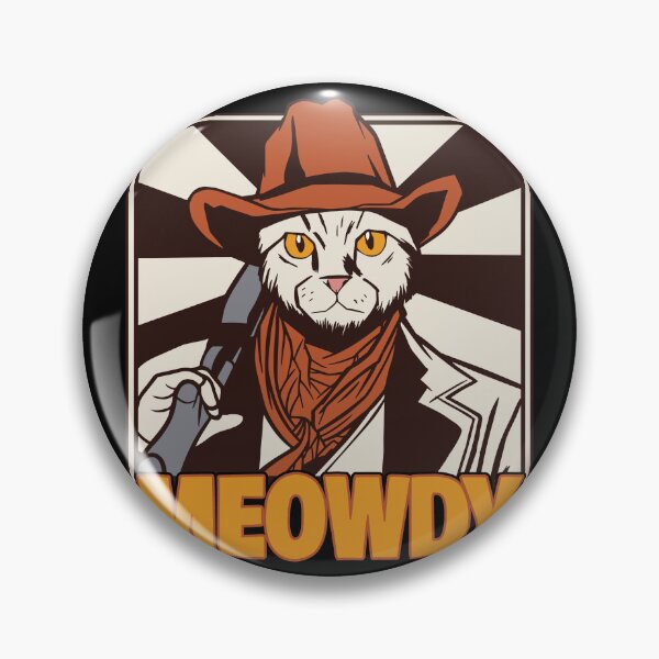 Item preview, Meowdy Funny Mashup Between Meow And Howdy Cat Meme Cat Lover Gift Idea designed and sold by Countrysmart.