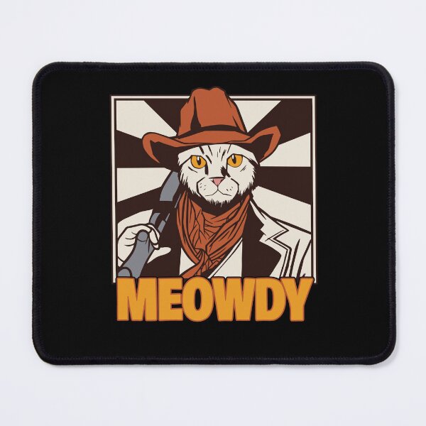 Item preview, Meowdy Funny Mashup Between Meow And Howdy Cat Meme Cat Lover Gift Idea designed and sold by Countrysmart.